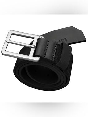 Arcade Padre Black Genuine Leather Belt Size medium